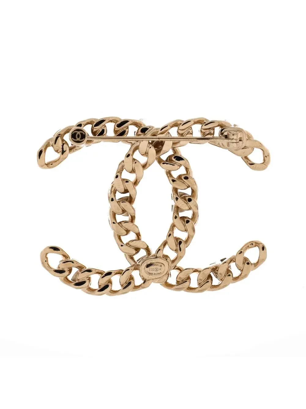 Chanel Cc Chain Brooch Metal With #303973C98B